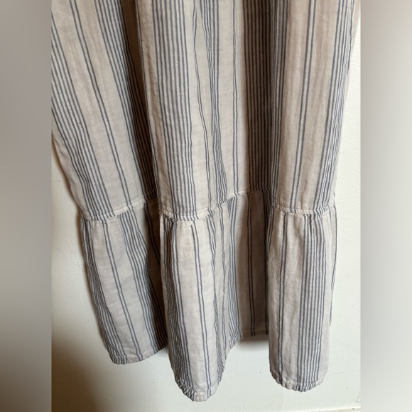 Pact Coastal Cami Soft Striped Maxi Dress Size X-large - Picture 13 of 15